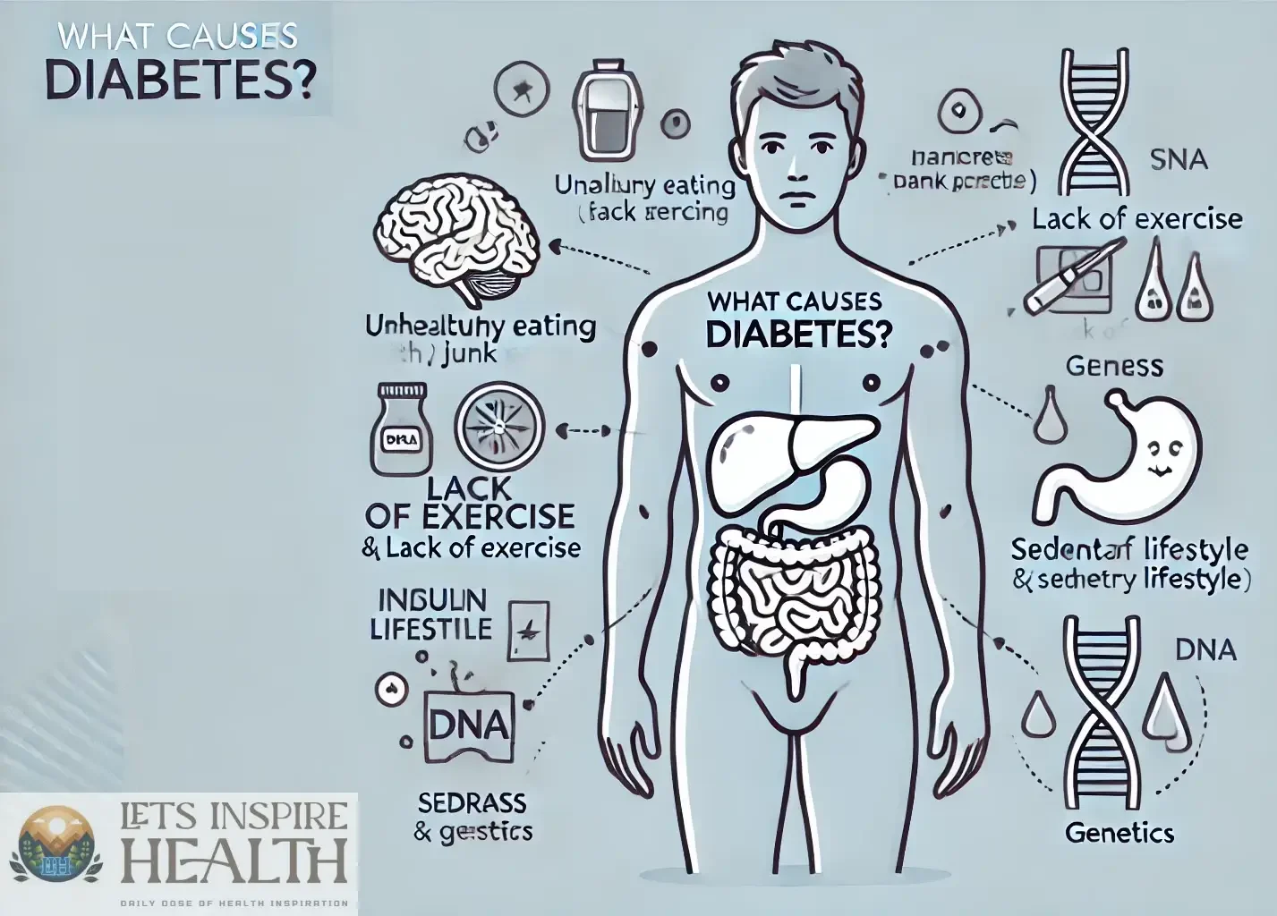 You are currently viewing What Causes Diabetes? Understanding the Key Triggers Behind the Condition