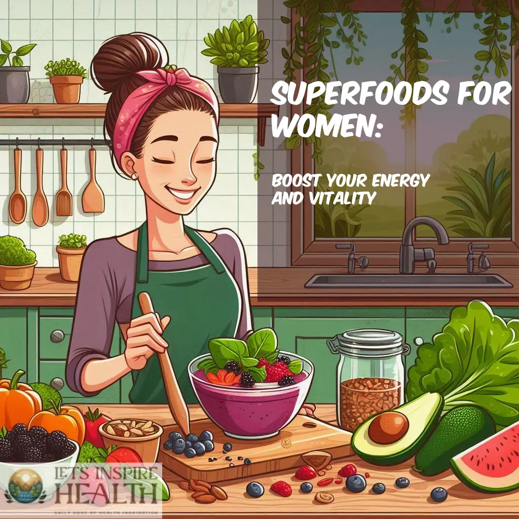 You are currently viewing Superfoods for Women: Boost Your Energy and Vitality