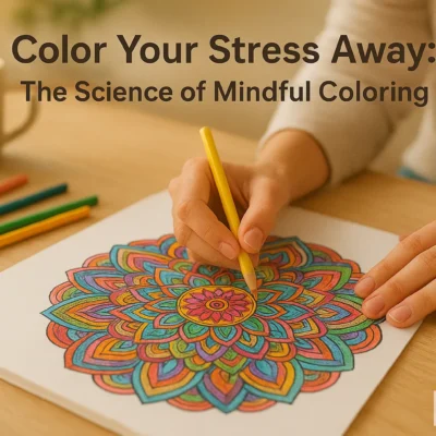 Color Your Stress Away: The Science of Mindful Coloring